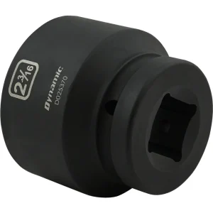 Dynamic Tools 2-3/16” X 1″ Drive, 6 Point Standard Length, Impact Socket (D025370) - view 4