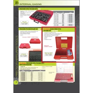 PRO-SERIES PRO-QUALITY .011-.250″ 240 PIECE BLACK OXIDE PIN GAGE SET (4101-0102) - view 2