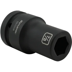 Dynamic Tools 7/8” X 1″ Drive, 6 Point Deep Length, Impact Socket (D025528) - view 2