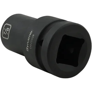 Dynamic Tools 7/8” X 1″ Drive, 6 Point Deep Length, Impact Socket (D025528) - view 3