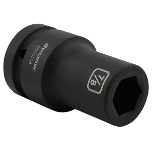 Dynamic Tools 7/8” X 1″ Drive, 6 Point Deep Length, Impact Socket (D025528) - view 4