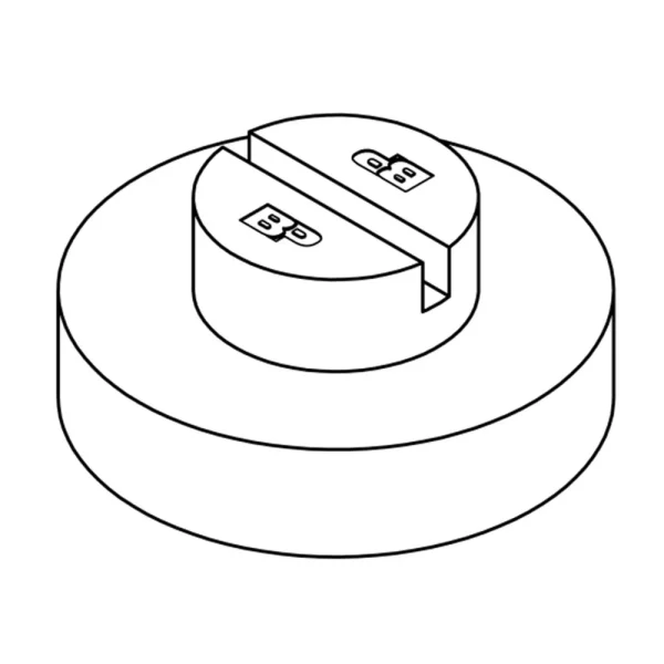 BendPak Slipover Pad Round Pinch Weld Puck 4pcs (5210263)