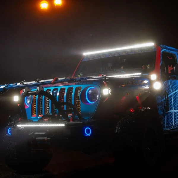 Race Sport 50″ 5W LoPro Ultra Slim LED Light Bar Amber Marker Running Light (1006615)
