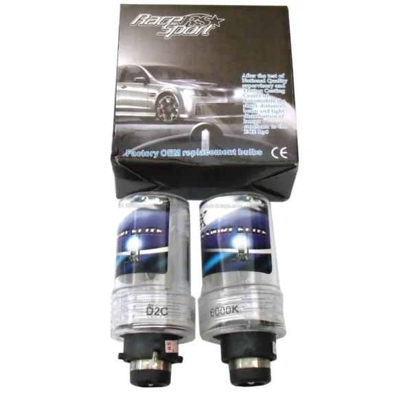 Race Sport Professional Series D2 6K OEM Factory HID Replacement Bulbs (1004349)