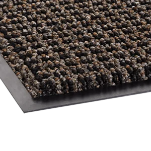 Crown Matting Oxford Elite 6’x60′ Black/Brown (OER0072BR)