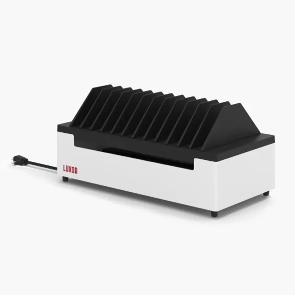 Luxor Workspaces 12-Port Charging Station for Laptops, Tablets, and Mobile Devices (LOTT12)
