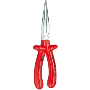 Knipex Long Nose Pliers with Cutter, 1000V Insulated Yellow (2618200SBA) - view 3