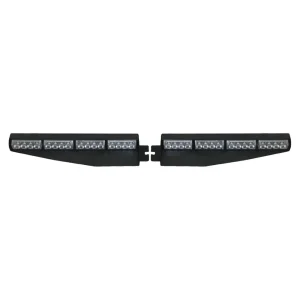 Race Sport 8-LED Head Visor LED Strobe Bar Kit with 15-Patterns Control Box (1005231)
