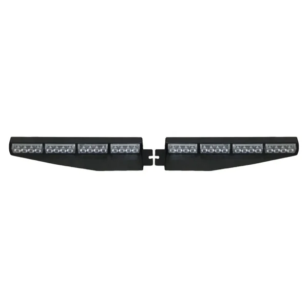 Race Sport 8-LED Head Visor LED Strobe Bar Kit with 15-Patterns Control Box (1005231)