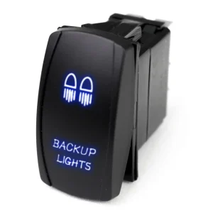 Race Sport LED Rocker Switch Blue LED Radiance Backup Lights (1005281)
