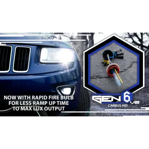Race Sport GEN6v2 9007-2 5,500K High/Low HID SLIM Plug-&-Play Kit (1007001) - view 2