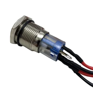 Race Sport 16mm Flush Mount LED Momentary Switch BLUE (1003763) - view 2