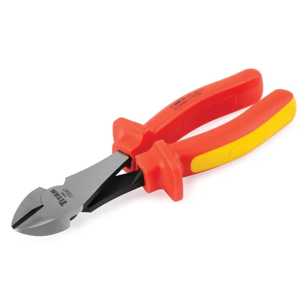 Titan Tools 7-Inch Vde Insulated Diagonal Pliers (73347)