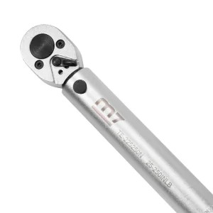 M7 1/4″ Torque Wrench 44.3-221.3 In-Lb Torque Range Knurled Handle (TE-225250N) - view 2
