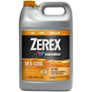 Zerex 1 Gallon Orange 50/50 DEX-COOL Antifreeze/Coolant – ZXELRU1