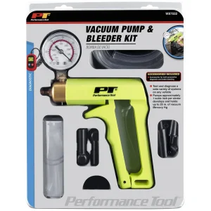 Performance Tool Vacuum Pump & Bleeder Kit – W87032 - view 2