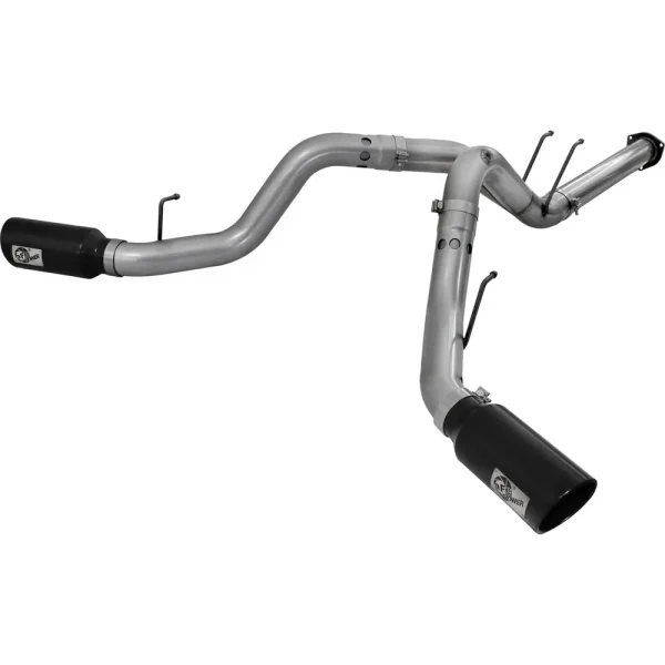 aFe POWER Large Bore-HD 4 Inch Stainless Steel DPF-Back Exhaust – 49-43122B
