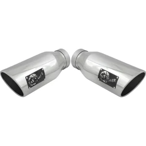 aFe POWER Large Bore-HD 4 Inch Stainless Steel DPF-Back Exhaust – 49-43122P - view 2