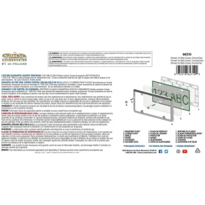 Cruiser Accessories License Plate Frame – 64310 - view 2