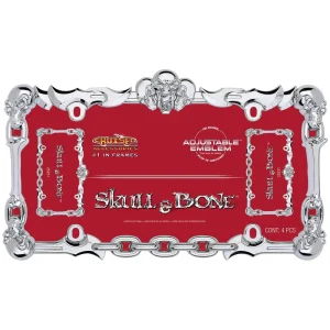 Cruiser Accessories Skull License Plate Frame – 25231 - view 2