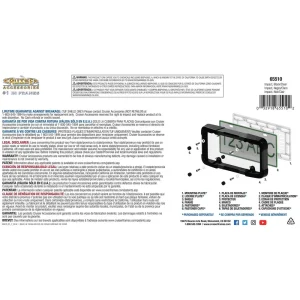 Cruiser Accessories Impact License Plate Frame – 65510 - view 4