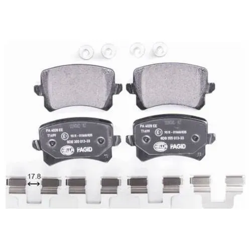 Pagid Brake Systems Pagid Rear Low-Metallic Brake Pads – 355025331