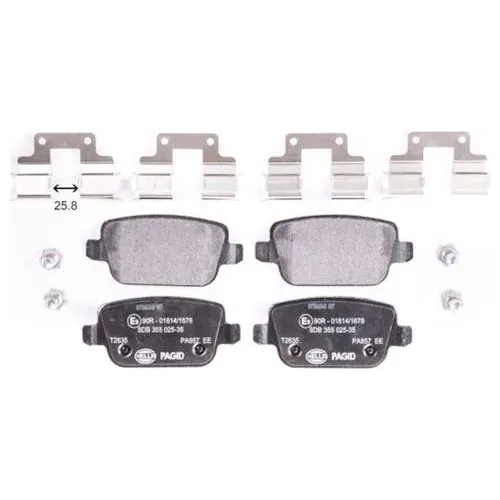 Pagid Brake Systems Pagid Rear Low-Metallic Brake Pads – 355025351