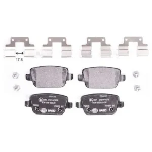Pagid Brake Systems Pagid Rear Low-Metallic Brake Pads – 355025361
