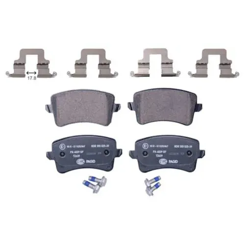 Pagid Brake Systems Pagid Rear Low-Metallic Brake Pads – 355025391