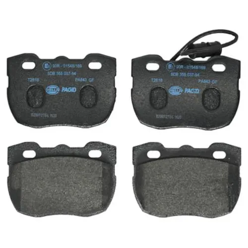 Pagid Brake Systems Pagid Front Low-Metallic Brake Pads – 355037941