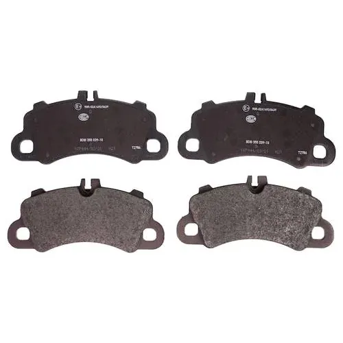 Pagid Brake Systems Pagid Front Low-Metallic Brake Pads – 355039101
