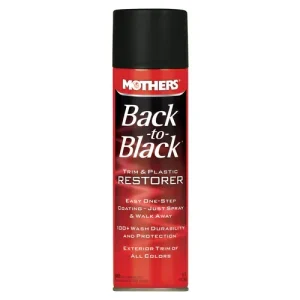 Mothers Back-To-Black 10 Ounce Trim Restorer – 06110