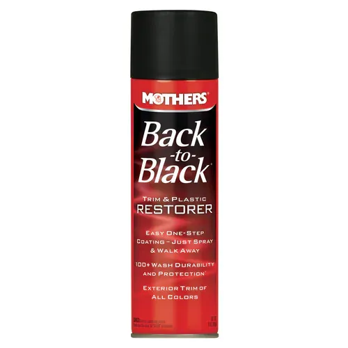 Mothers Back-To-Black 10 Ounce Trim Restorer – 06110
