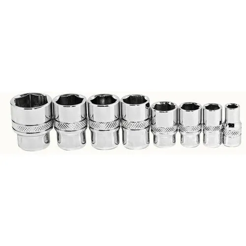 Powerbuilt 8 Piece 1/4, 3/8 Inch Drive Standard 6, 12 Point SAE Socket Set – 941323A