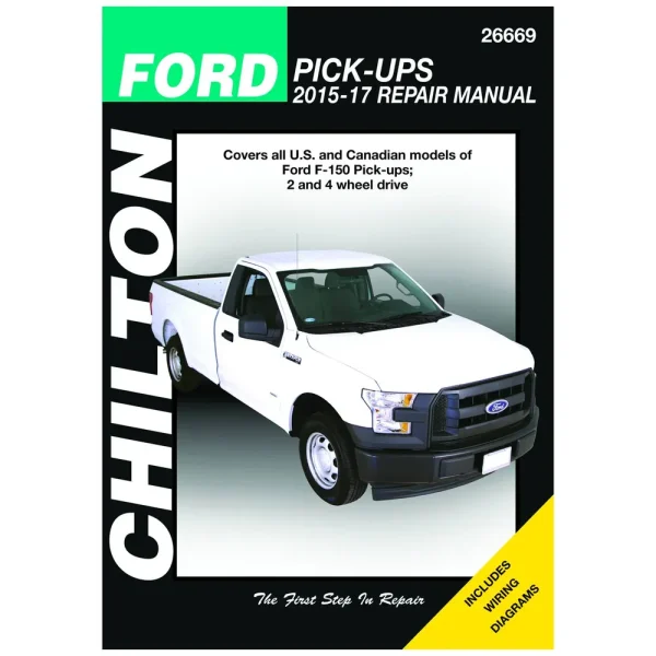 Chilton 15-17 Ford F-150 Pick-Ups Repair Manual – 26669