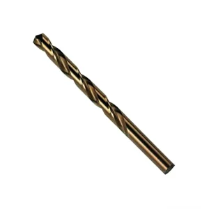 Cobalt High Speed Steel Fractional Straight Shank Jobber Length Drill Bit – 5/32″