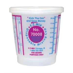 Disposable 1/2 Pint Mixing Cup – 100 EZX70008