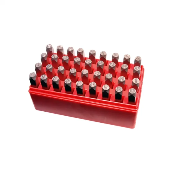 Letters and Numbers Metal Stamp with Case KTI73400