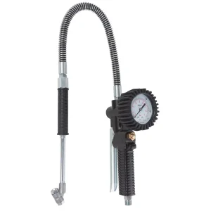Professional Tire Inflator Gauge with 2-1/2” Mechanical Pressure Gauge