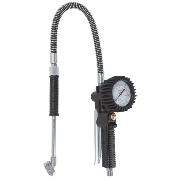 Professional Tire Inflator Gauge with 2-1/2” Mechanical Pressure Gauge