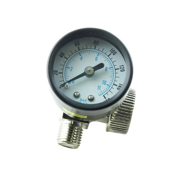 1/4″ Air Regulator with Pressure Gauge