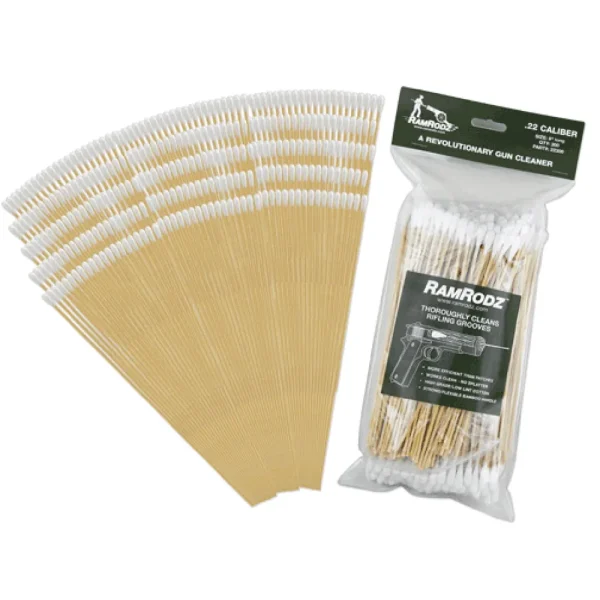 8″ RamRodz Barrel & Breech Cleaners For .22 Caliber – 300 Pieces