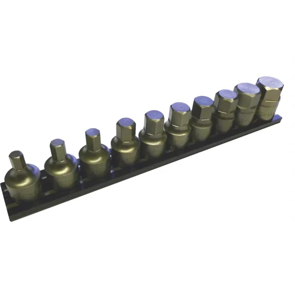 10 Piece Half Cut Impact Metric Hex Set – 3/8″ Sq. Drive VIMIMPACT-VM6