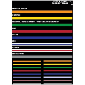 Lethal Threat Vinyl Hero Flag Decal Set – LT88770 - view 2
