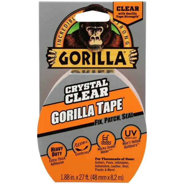 Gorilla Glue Crystal Clear Repair Tape – 60270