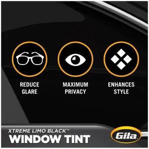 Gila Xtreme Limo Black 2.5 Percent Window Tint – XLB242 - view 3