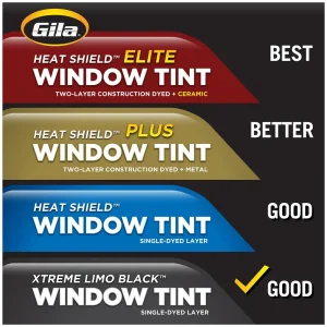Gila Xtreme Limo Black 2.5 Percent Window Tint – XLB242 - view 4