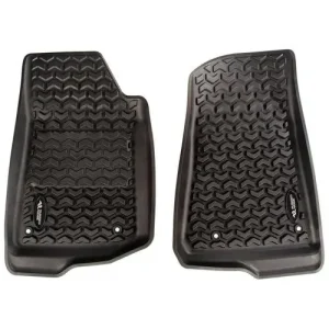 Rugged Ridge All Terrain Black All-Terrain Thermoplastic Floor Mat Set – 12988.07 - view 2