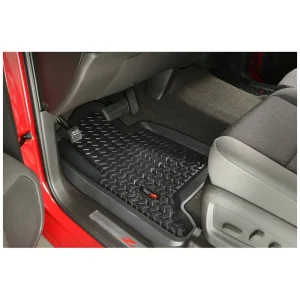 Rugged Ridge All Terrain Black All-Terrain Thermoplastic Floor Mat Set – 82901.04 - view 2