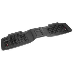 Rugged Ridge All Terrain Black All-Terrain Thermoplastic Floor Mat Set – 82954.30